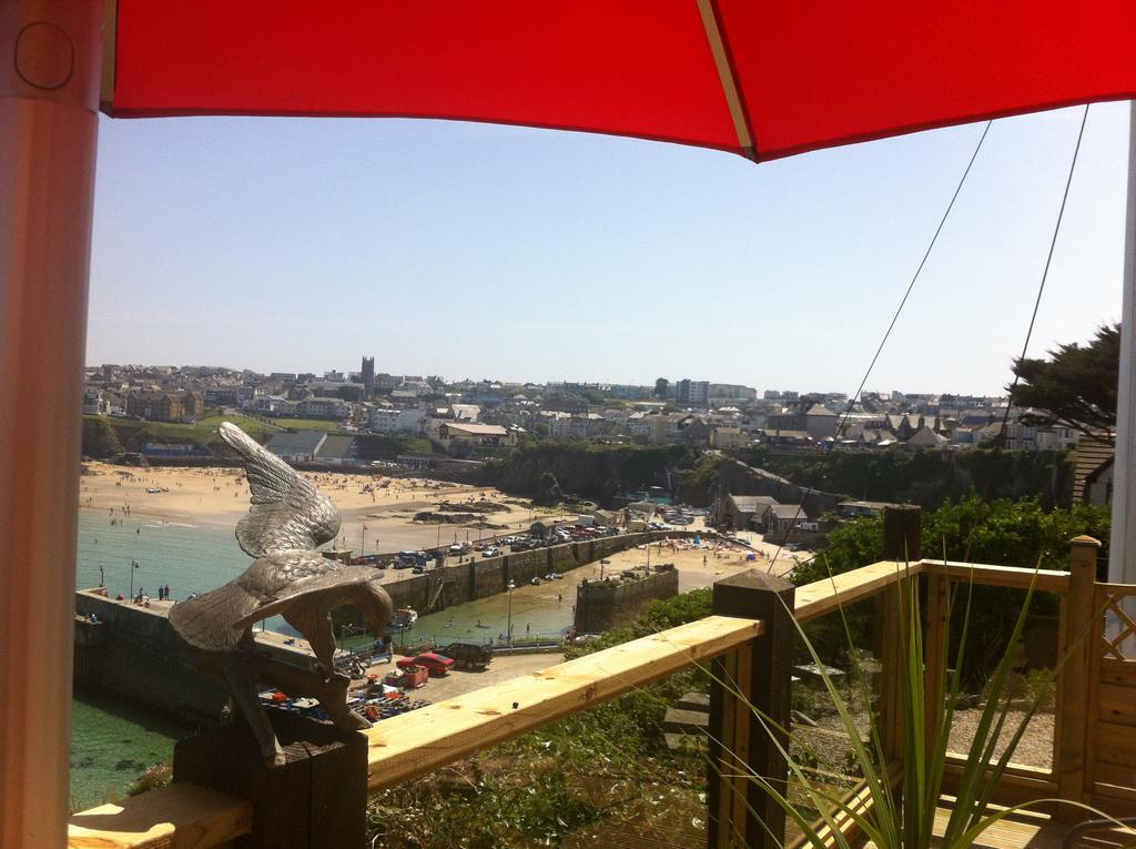 Seaside Apartment New Quay Exterior foto